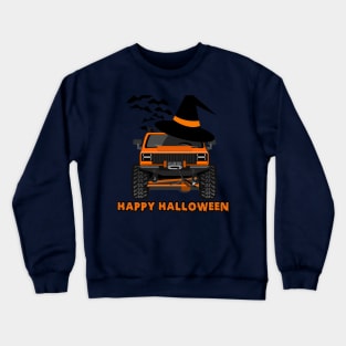 Jeep 4x4 Happy Halloween Crewneck Sweatshirt